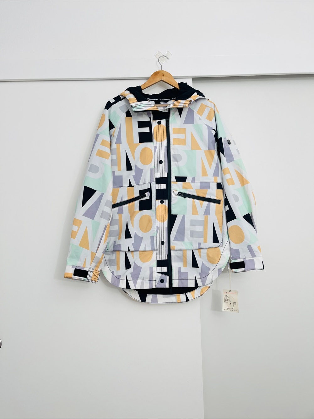 NWOT Free People Movement Singin in the Rain Packable Jacket Size Small